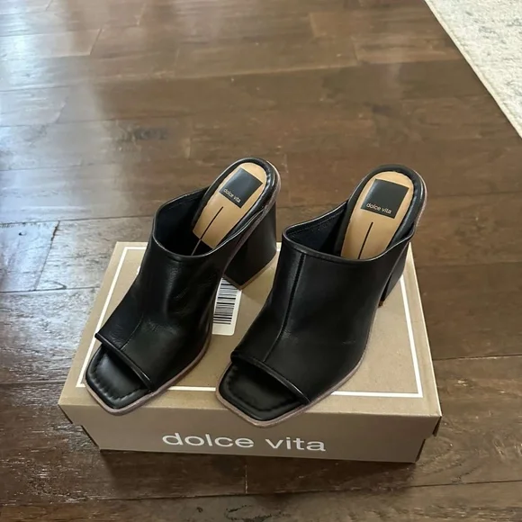 Dolce Vita- Women’s Mavise Mule-Black size 8 Brand New - Picture 9 of 10